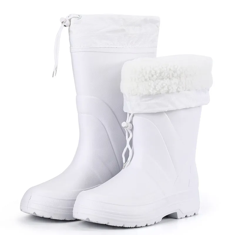 BLWOENS - Botas para lluvia Hombre - Blanco