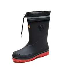 BLWOENS - Botas para lluvia Hombre - Rojo