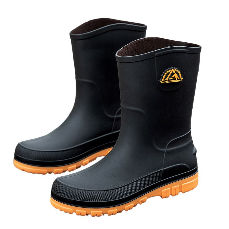 BLWOENS - Botas para lluvia Hombre - Amarillo