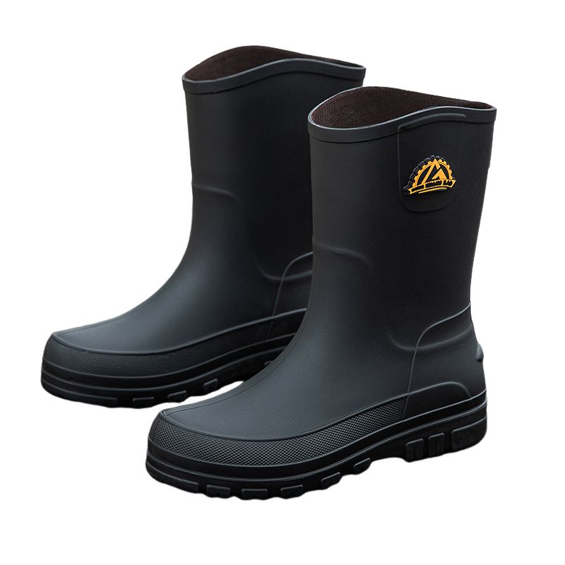 BLWOENS - Botas para lluvia Hombre - Negro