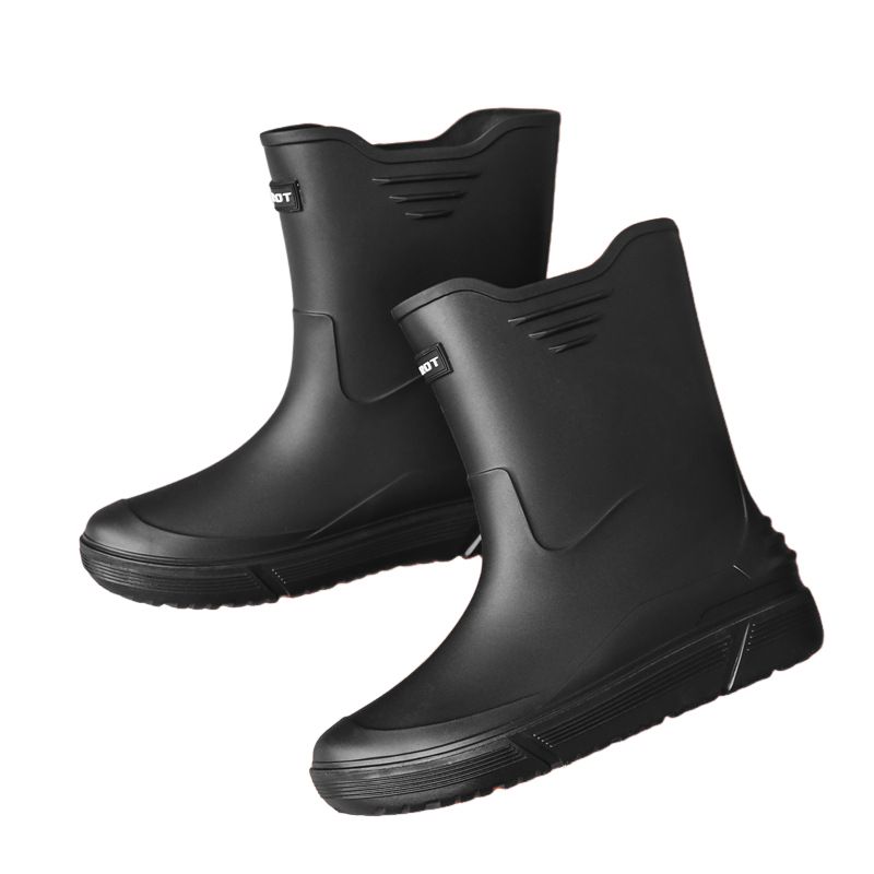 BLWOENS - Botas para lluvia Hombre - Negro