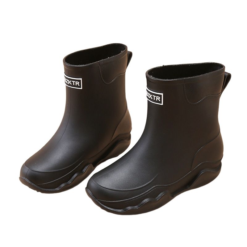 BLWOENS - Botas para lluvia Mujer - Negro