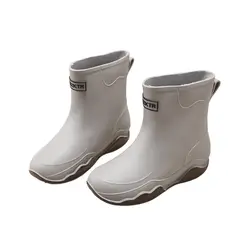 BLWOENS - Botas para lluvia Mujer - Gris