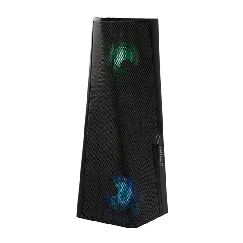 PHILCO - Parlante Bluetooth Tower RGB USB AUX TWS Negro 265BK Philco