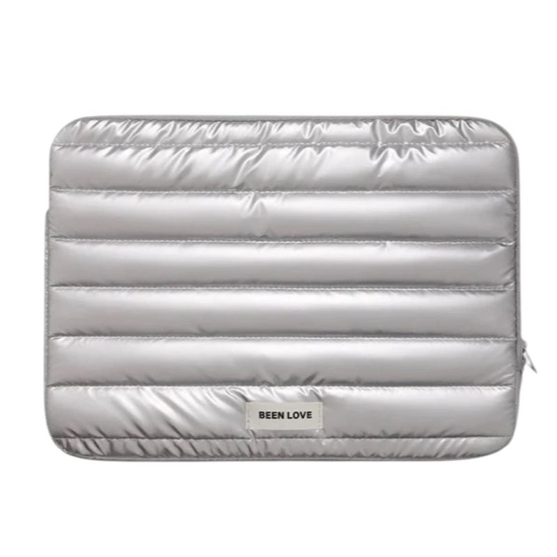 GENERICO - Funda Acolchada para Notebook Metalizada  Compatible Hasta 15.6"