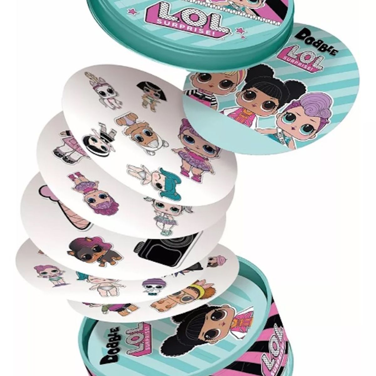 GENERICO - Juego De Mesa Para Niños Spot It Lol Surprise Cartas