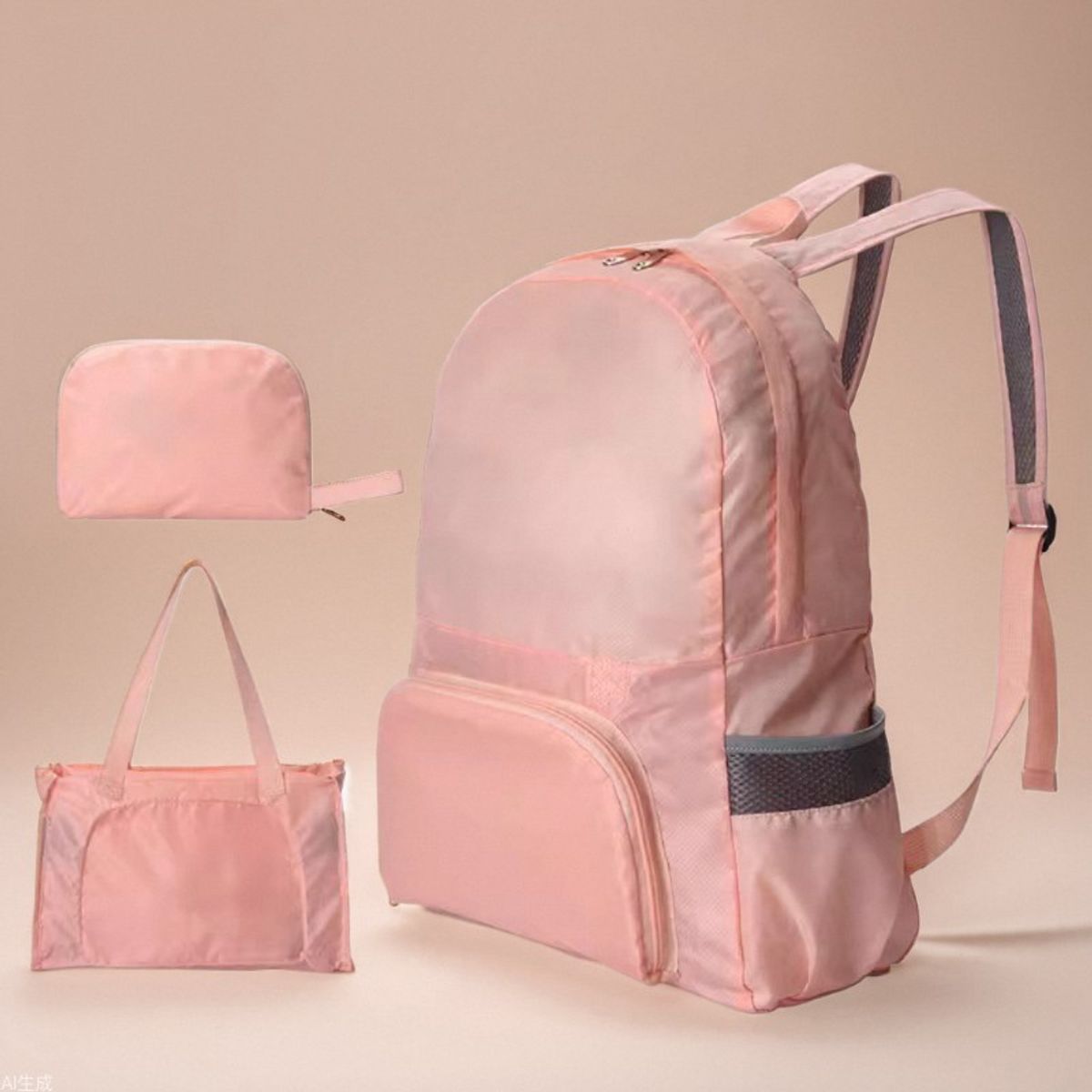 EDWINAYY - Bolsa De Almacenamiento De Equipaje De Viaje 3 En 1