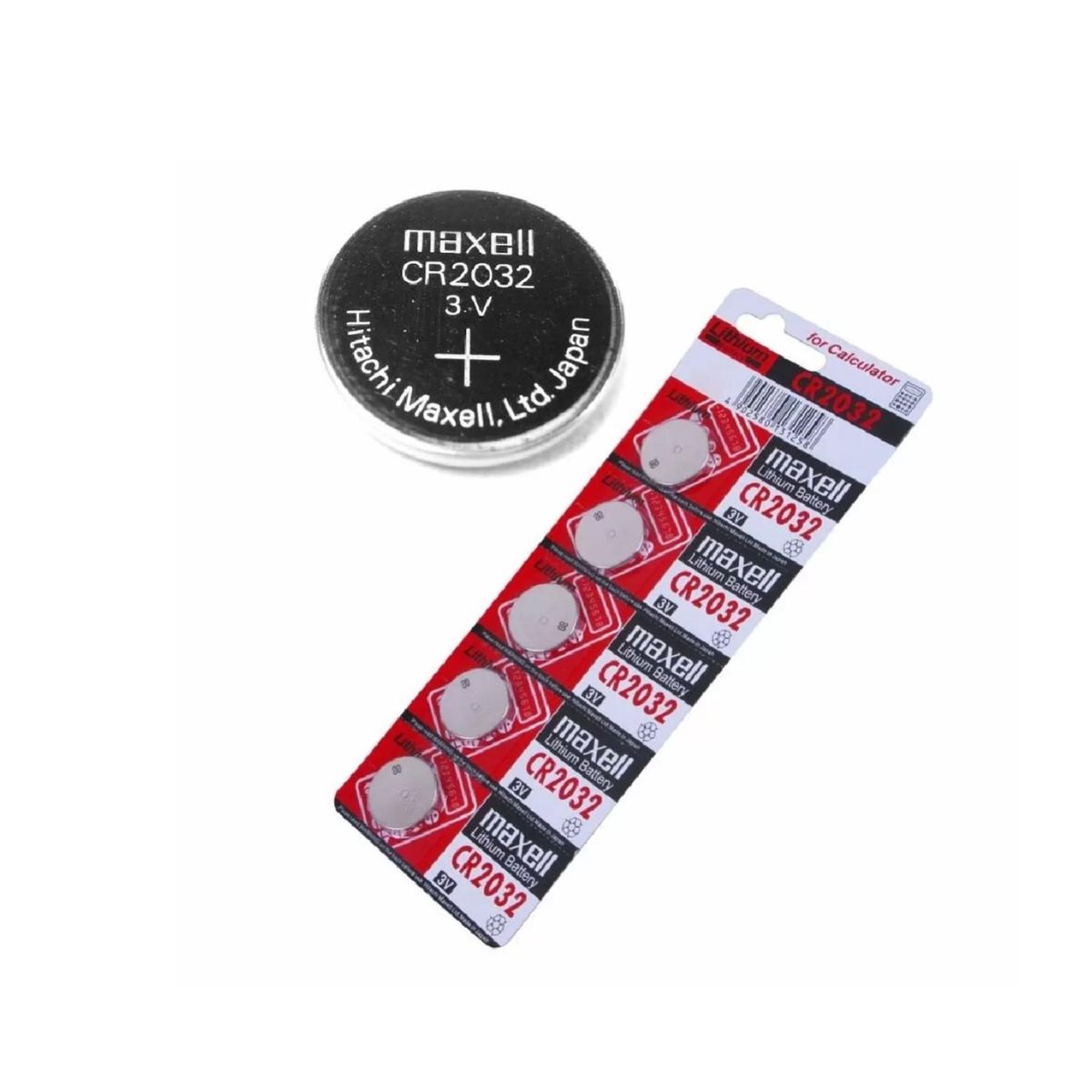 MAXELL - Blister 5 Pilas CR2032 3V Maxell