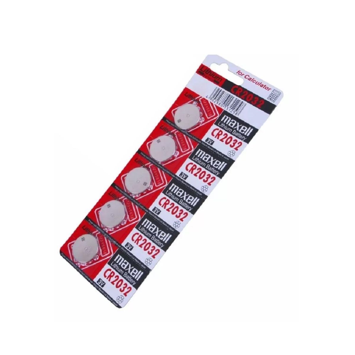 MAXELL - Blister 5 Pilas CR2032 3V Maxell