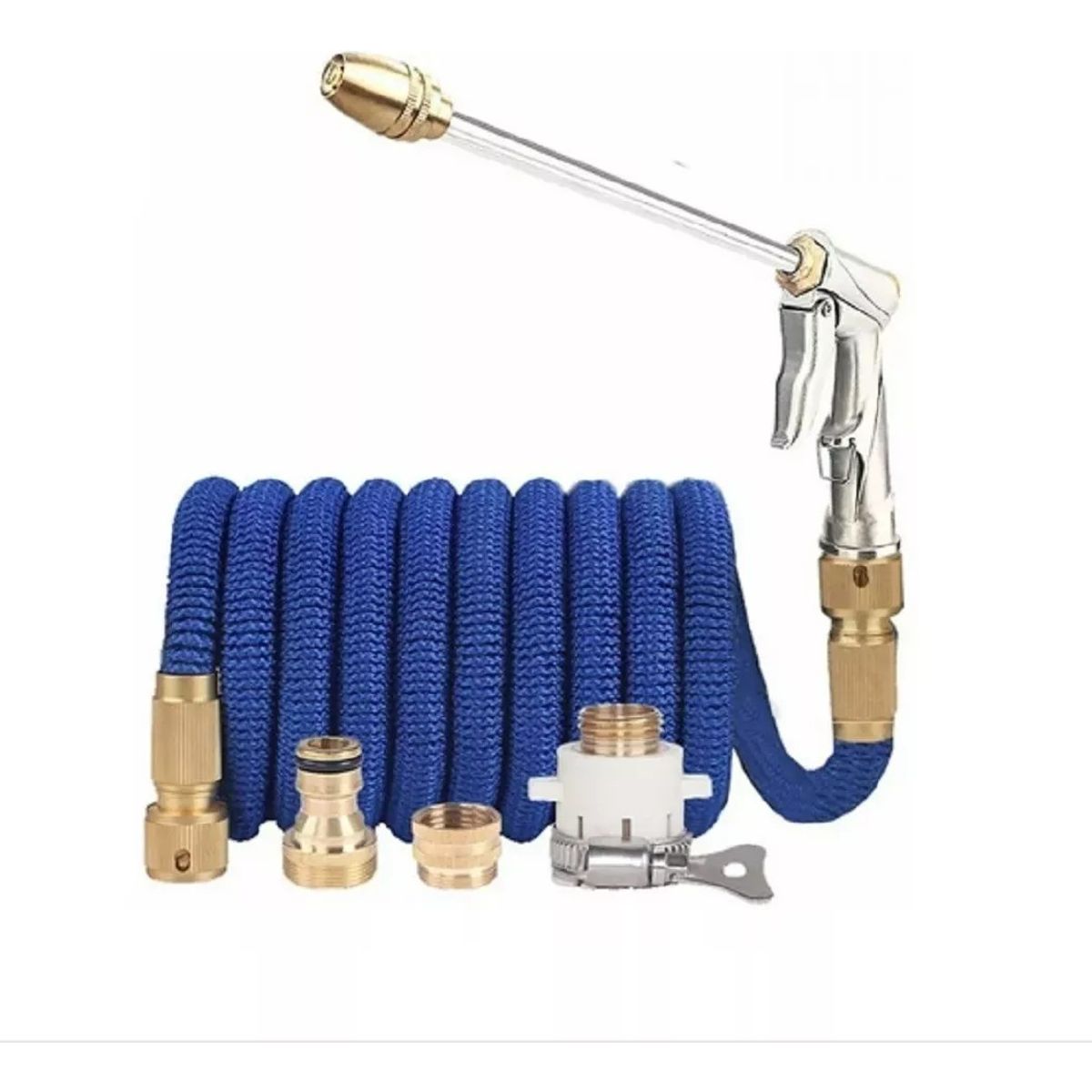 AFVENTURA - Manguera Extensible Jardín 6 Modos De Pulverización 30m