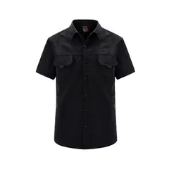 EDWINAYY - Camisa Manga Corta Clásica Outdoor Trekking Ripstop Hombre