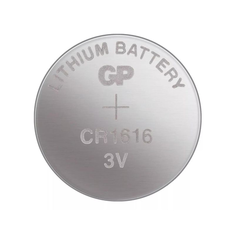 GP BATTERIES - Pack 5 Pilas CR1616 3V GP016165 GP