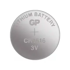 GP BATTERIES - Pack 5 Pilas CR1616 3V GP016165 GP