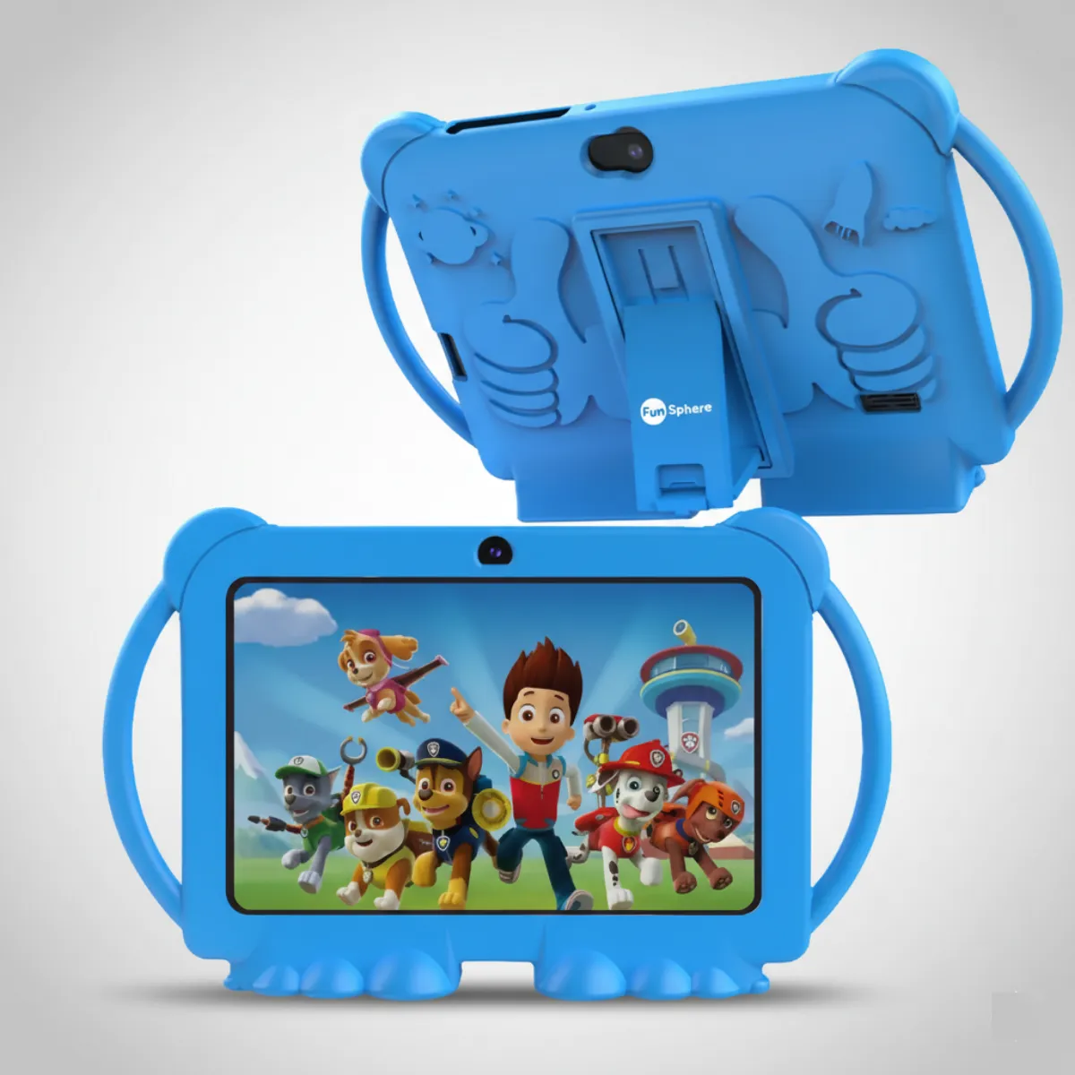 HARMONIK - Tablet Para Niños 7 2g-32g Control Parental Wifi Playstore Con Funda Protectora Azul