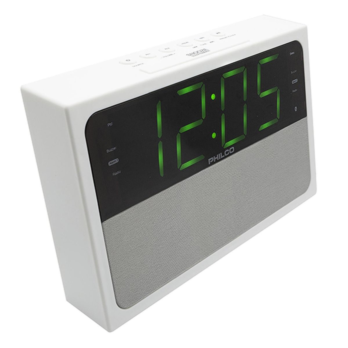 PHILCO - Radio Reloj Despertador Bluetooth FM C1018G Philco