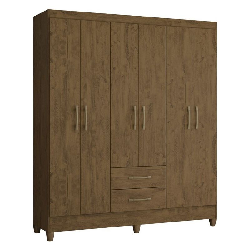 ROCH LTDA - Clóset 6 Puertas 2 Cajones M-701