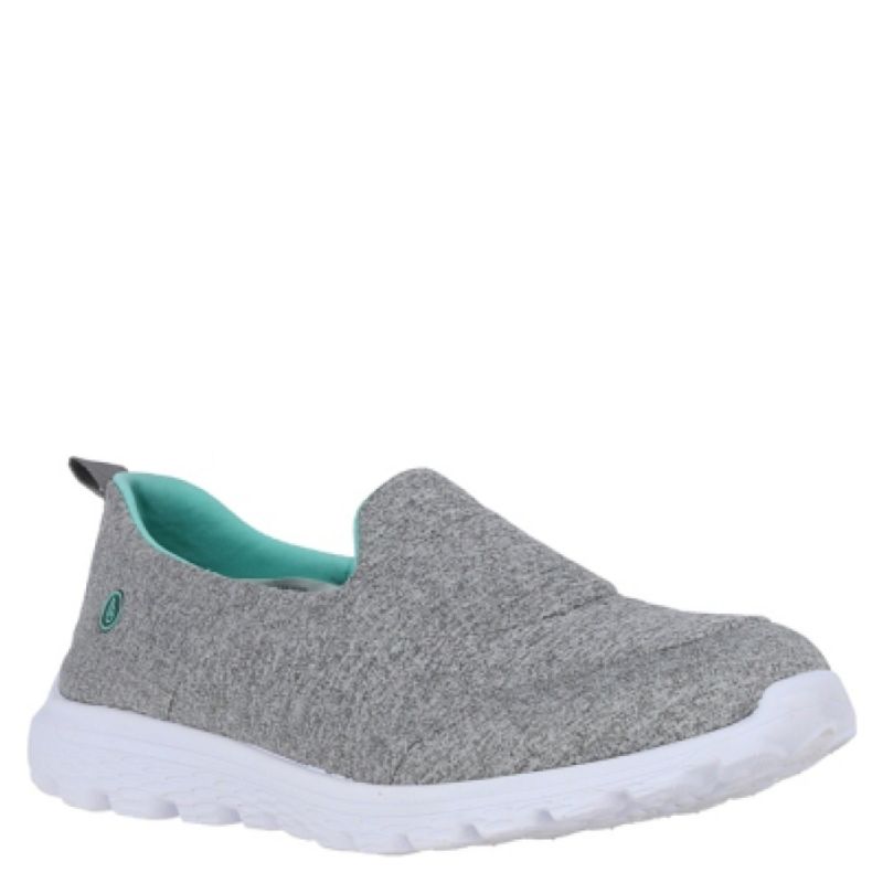 BAMERS - Slip On Mirlo Zapatilla Urbana Mujer Gris