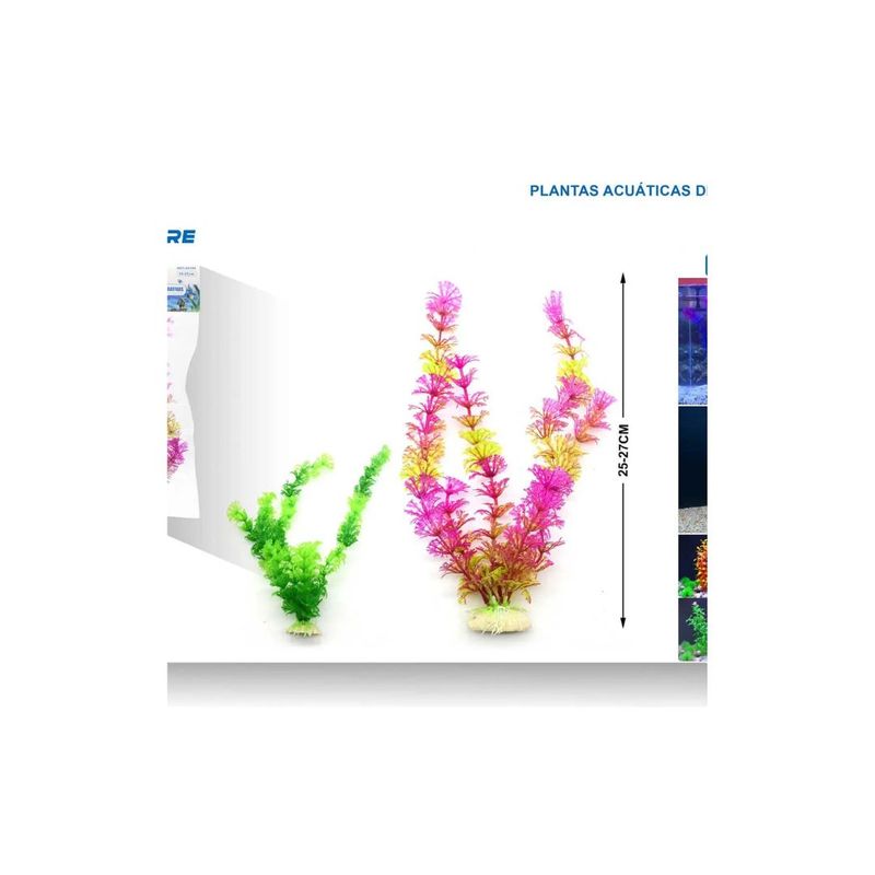 GENERICO - PLANTA ACUATICA DECORATIVA 25-27 CM