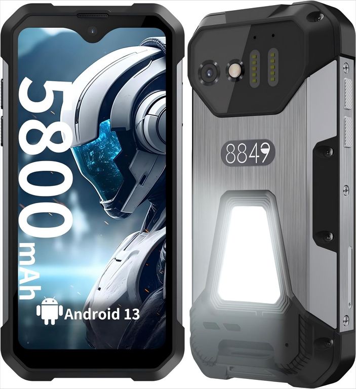 TankMini celular pantalla 4.3 16GB+256GB 100MP luz camping