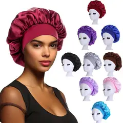 TIOZONEY - 9psc Gorro de Satén para Dormir