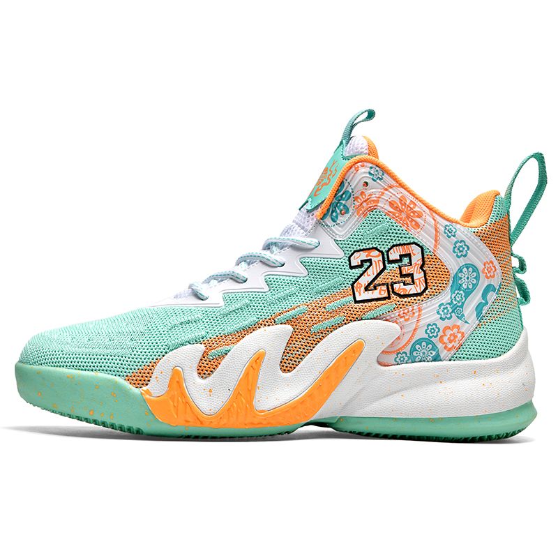 DANWEILE - Zapatillas de baloncesto transpirables para hombre y mujer - Beige.