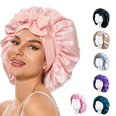 TIOZONEY - 7psc Gorro de Satén para Dormir