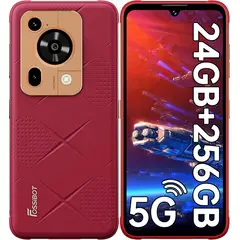 OUKITEL - FOSSiBOT F112 Pro 5G Celular, 24GB+256GB, Android 14, NFC