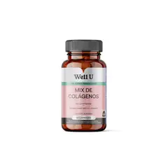 WELL U - Mix Colagenos Hidrolizados 800mg 60 Capsulas
