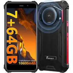 OUKITEL - FOSSiBOT F101P Celular 7GB+64GB 10600mAh Dual SIM