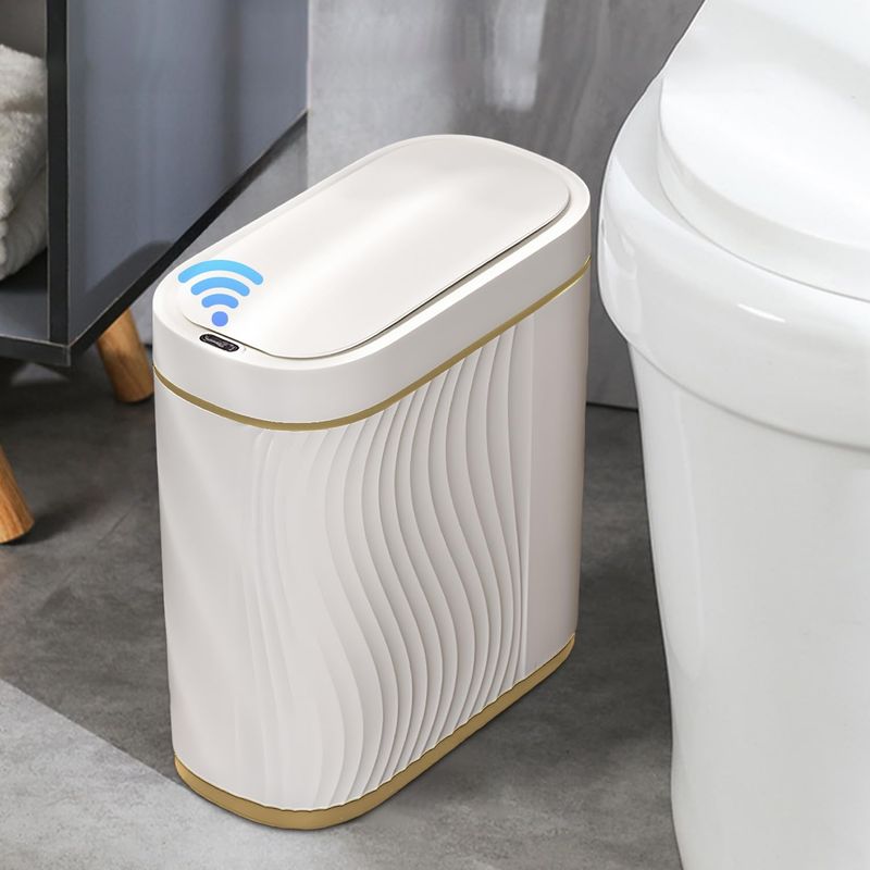 GENERICO - Papelero Basurero Baño Automático Sensor Inteligente Cepillo