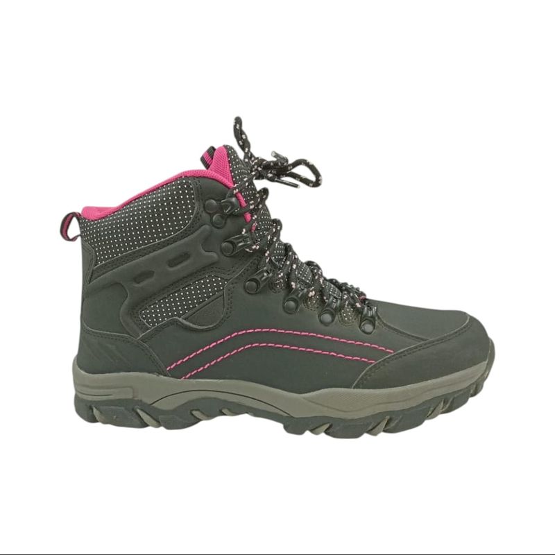 HERIEL - Zapatillas Outdoor Gris Mujer