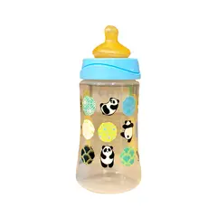 SUAVINEX - MAMADERA 270ML ANATÓMICA LÁTEX 0-6M PANDA AZUL