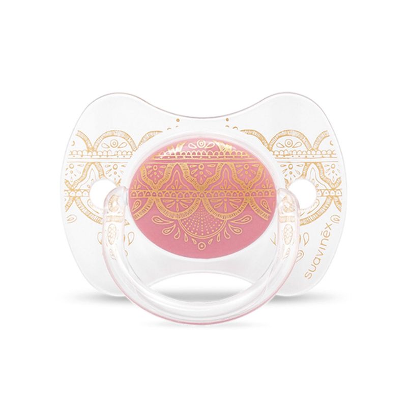 SUAVINEX - CHUPETE PREMIUM FISIOLÓGICO SILICONA 4-18M ROSADO