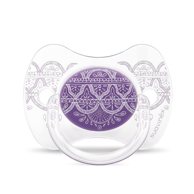 SUAVINEX - CHUPETE PREMIUM FISIOLÓGICO SILICONA 4-18M MORADO