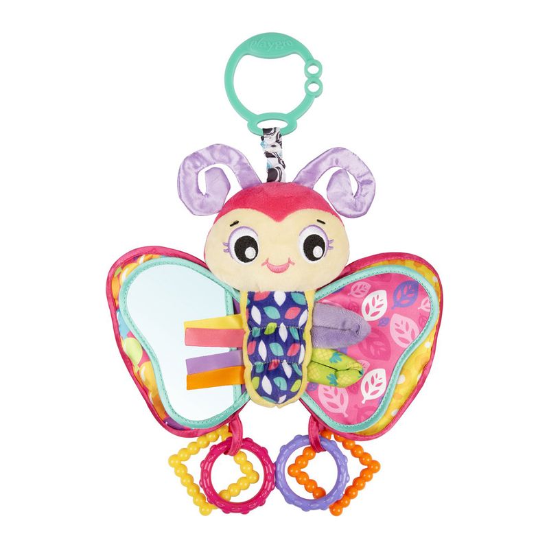 PLAYGRO - Sonajero Colgante Activity Friend Mariposa Blossom Playgro