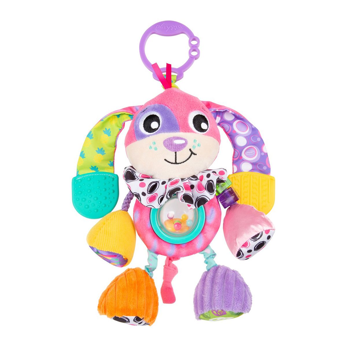PLAYGRO - Sonajero Colgante Activity Friend Perro Dixie Playgro