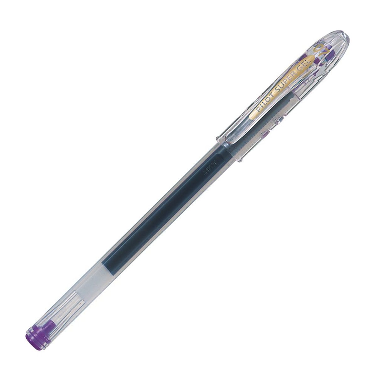 PILOT - 12 un. Lápiz Súper Gel 0.7 mm. Violeta