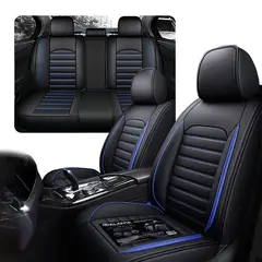 GALANTA - Funda Cubre Asiento Eco cuero Set 5 Asientos Luxury