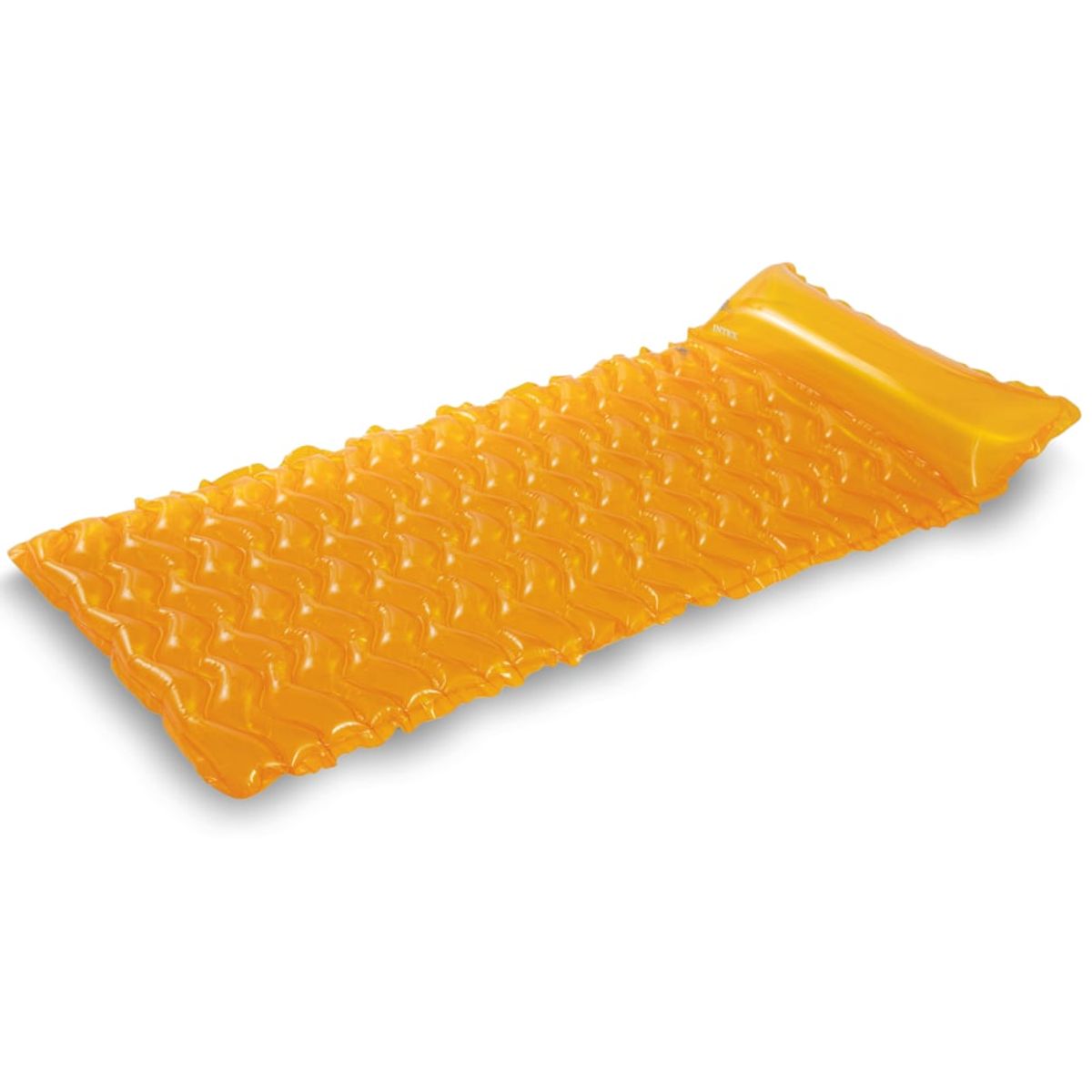 INTEX - Colchoneta Inflable INTEX Sea Wave 229 x 86 cm Amarilla