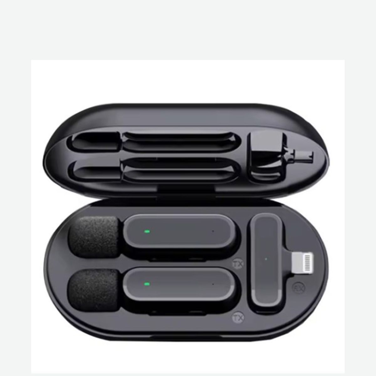 GENERICO - MICROFONO LAVALIER SOLAPA K61 MICRO USB C