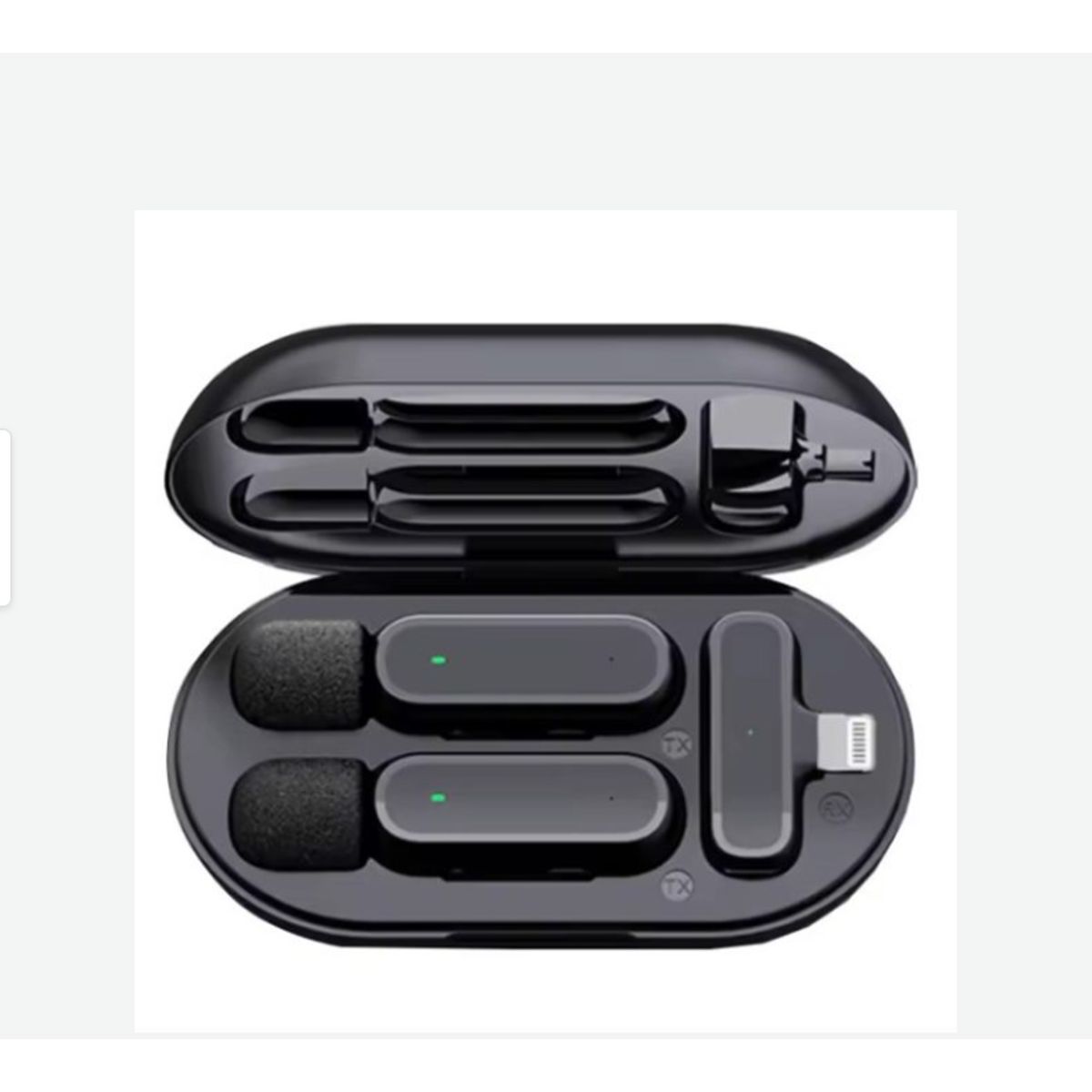 GENERICO - MICROFONO LAVALIER SOLAPA K61 MICRO USB C