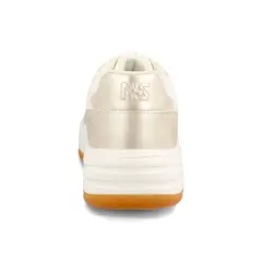 NORTH STAR - Zapatilla Mujer Gina Blanco-Dorado