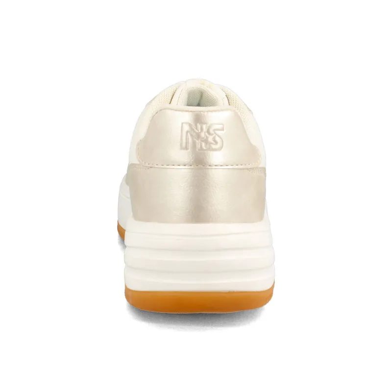 NORTH STAR - Zapatilla Mujer North Star Gina Blanco-Dorado
