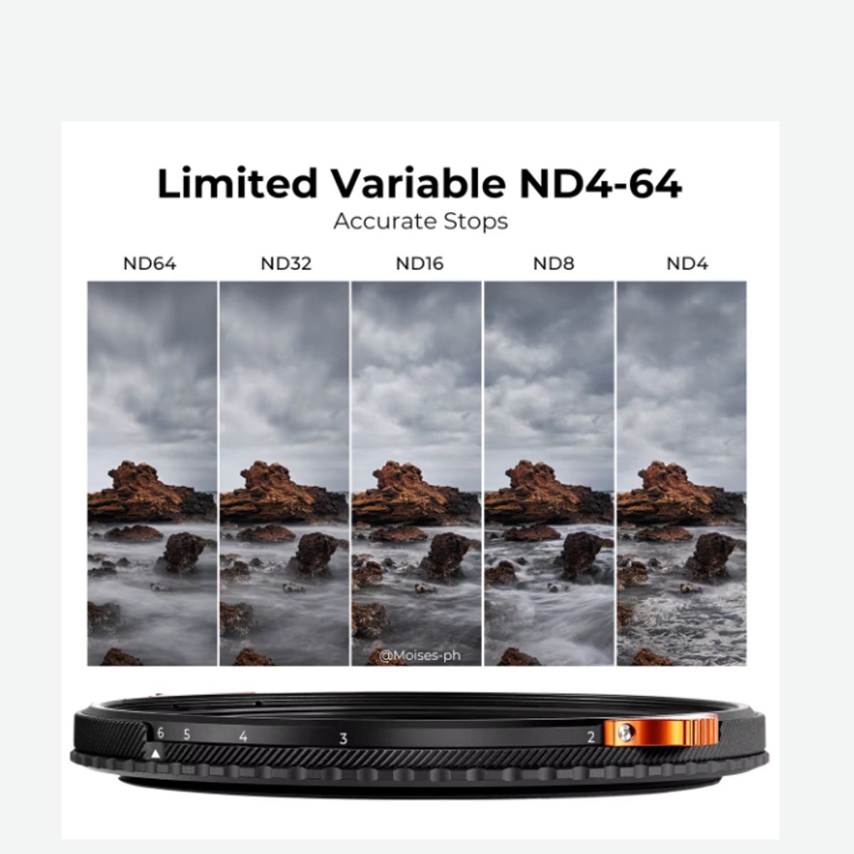 GENERICO - FILTRO KF CONCEPT 52MM VND+CPL NANO-X ND4-ND64
