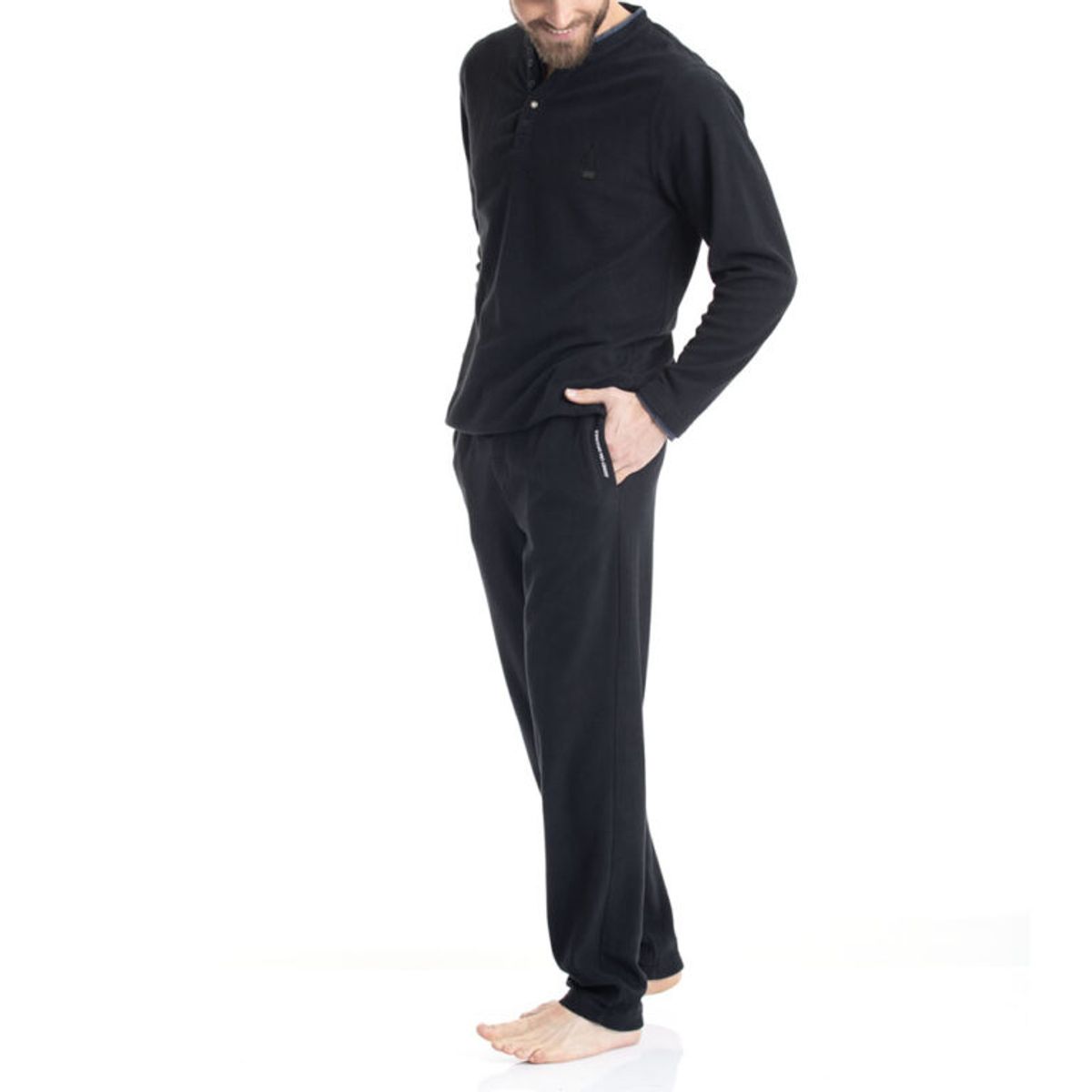 LADY GENNY - PIJAMA MICROPOLAR DISEÑO CLASICO