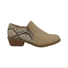 HERIEL - Zapato Bajo Beige Print