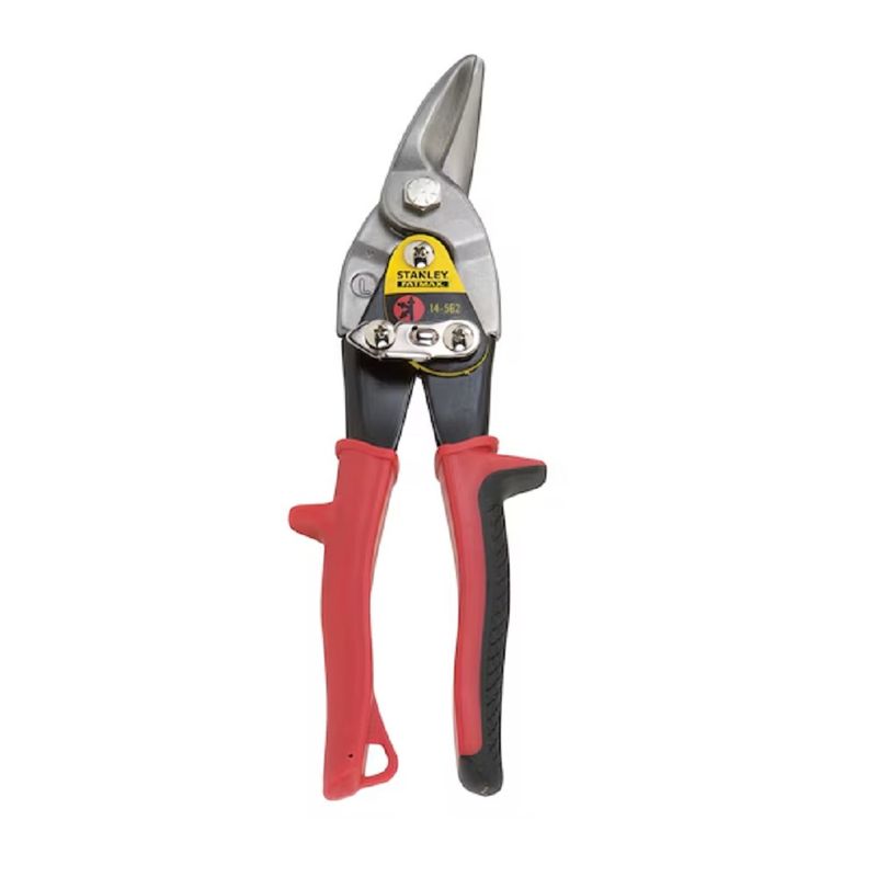 STANLEY - TIJERA HOJALATERA CURVA 10 PULG STANLEY IZQUIERDA