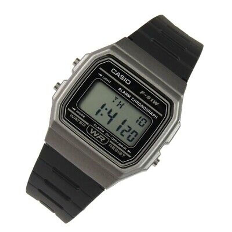 CASIO - RELOJ CASIO F91WM-1B HOMBRE DEPORTIVO DIGITAL