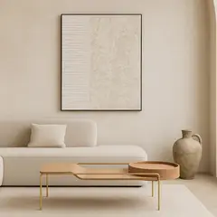 RE DECORA - Cuadro Decorativo Abstracto Arena