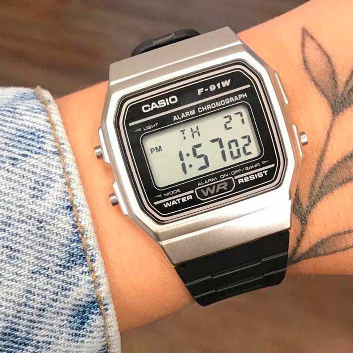 CASIO - RELOJ CASIO F91WM-7A HOMBRE DEPORTIVO DIGITAL